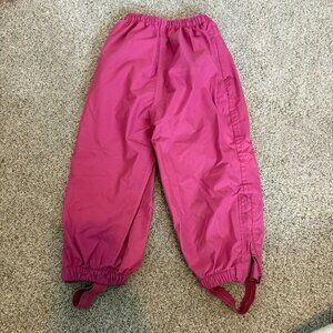 Jojo Maman Bèbè Waterproof Pants Pink Toddler 2-3 yrs